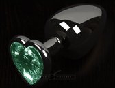 Dolce piccante - Jewellery Graphite Hearth S - Anal Toys Buttplugs Groen