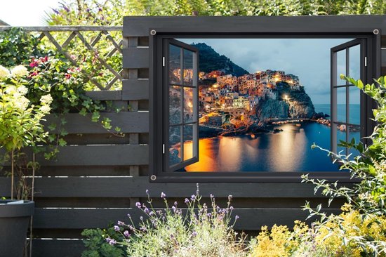 Affiche de jardin Transparente - Italie - Mer - 120x80 cm