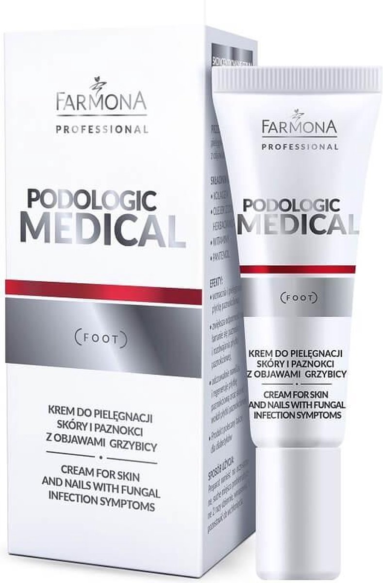 Podologic Medische crème voor huid en nagels met symptomen van mycose 15ml