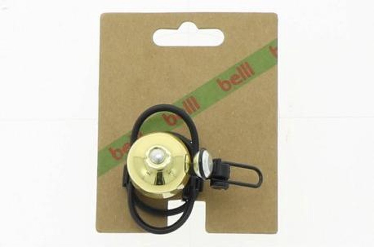 BELLL fietsbel The Messing zilver, op kaart