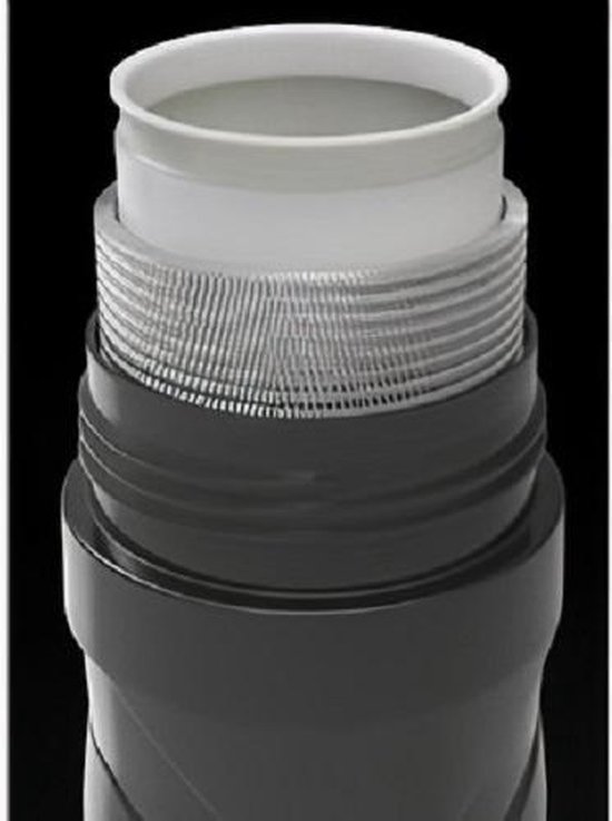 Polisport Bidon Thermal T500 500ml white-red van Polisport — afbeelding 3