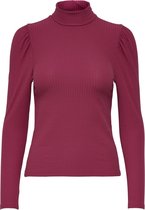 ONLY ONLNELLA L/S HIGHNECK PUFF TOP JRS Dames T-Shirt  - Maat S