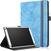 iPad hoes - Wallet Book Case - Auto Sleep/Wake - Licht Blauw