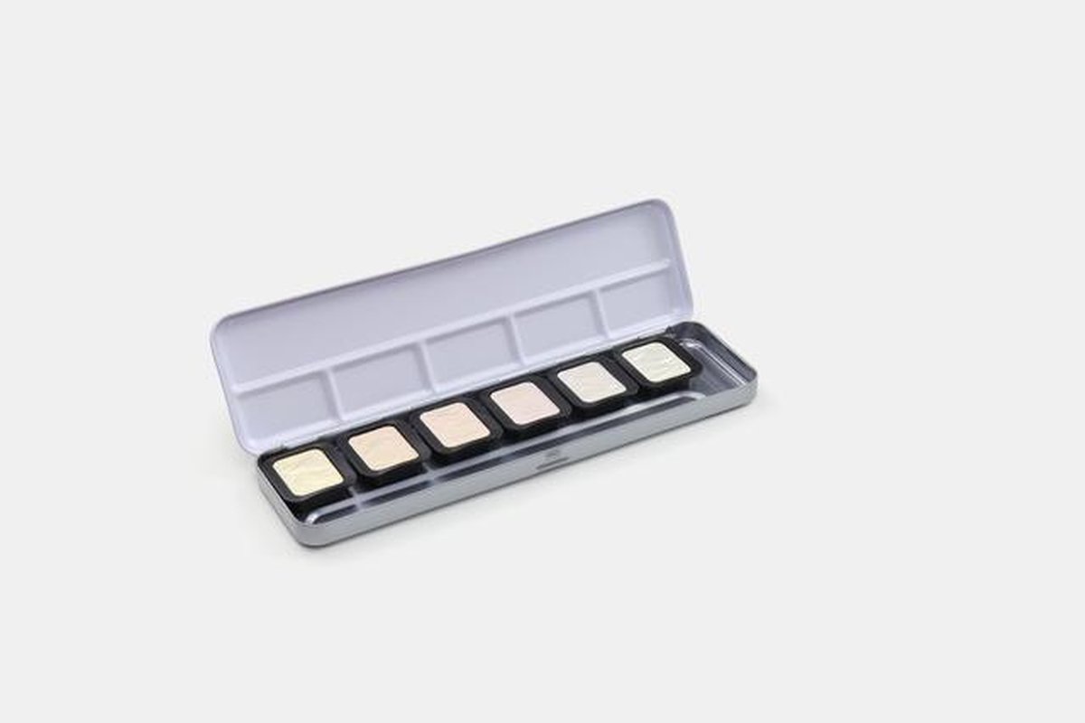 FINETEC® Iriserende aquarelverf set Pixie Dust | 6 kleuren — afbeelding 5