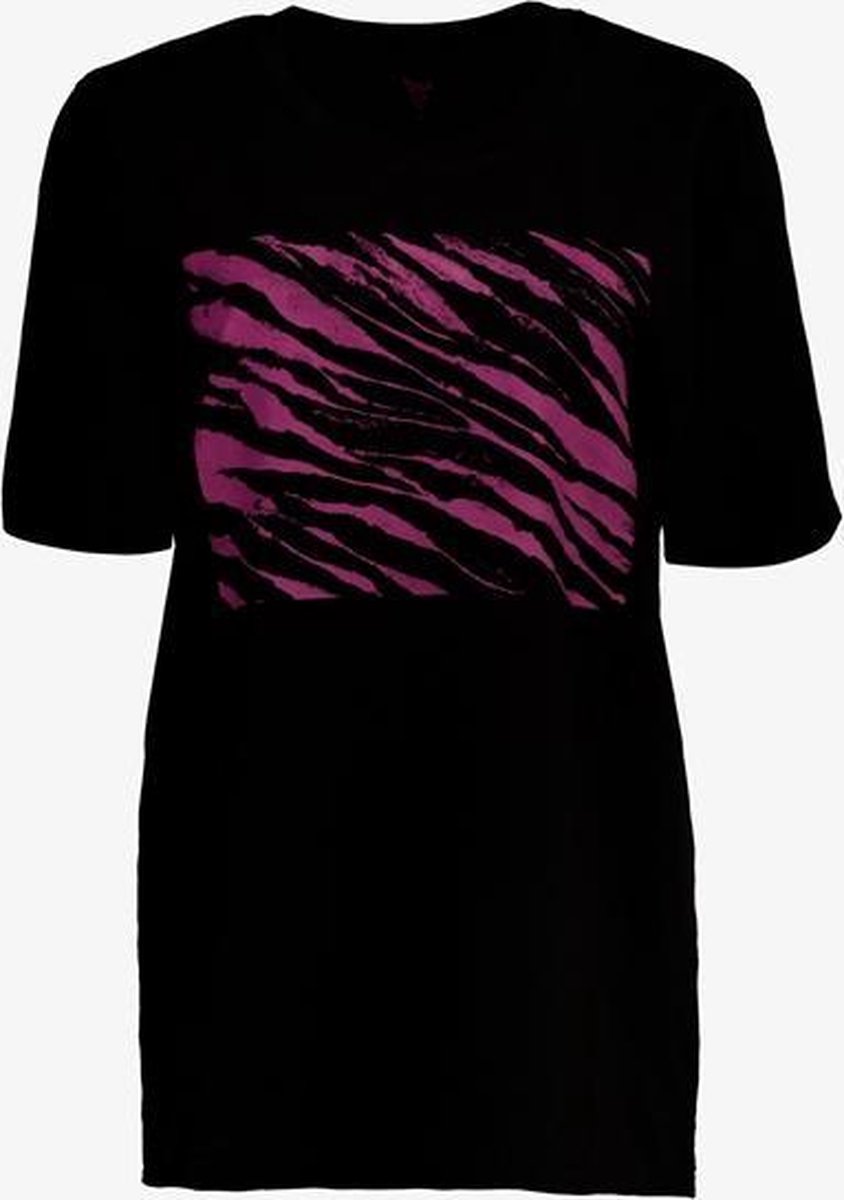 Osaga dames lang sport T-shirt - Zwart - Maat S | bol.com