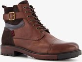 Hush Puppies leren heren veterboots - Bruin - Maat 47 - Echt leer