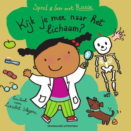 Rosie - Speel en leer met Rosie: Kijk je mee naar het lichaa ... - cover