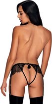 OBSESSIVE GARTER  and  STOCKINGS | Obsessive Romanesa Crothless Garter Belt S/m