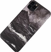 Apple iPhone 6 / 6s - zee hard hoesje Laurent bruin - Geschikt voor