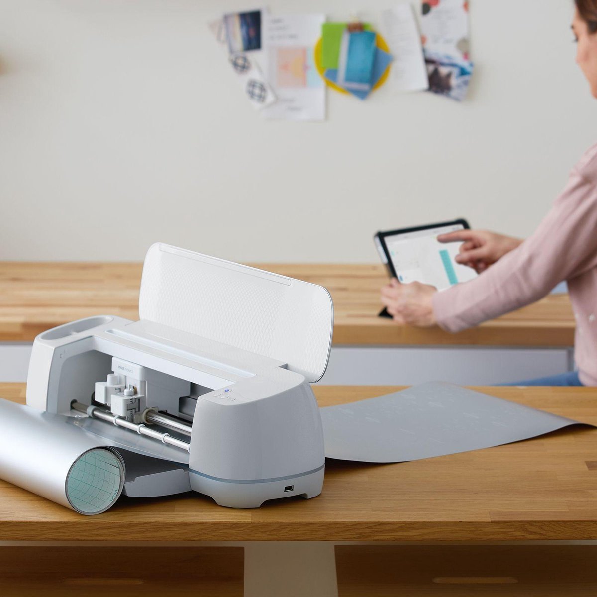 Cricut Maker 3 Snijmachine Snijplotter Embossing machine Blauw