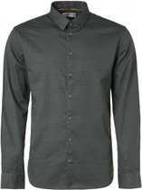 NO-EXCESS Overhemd Casual Long Sleeve Shirt 12480804sn Moss 152 Mannen Maat - M