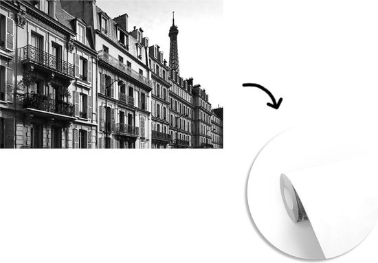 Papier fotobehang Haut de la Tour Eiffel