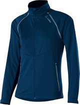 Löffler Hardloopjack Ws Light Dames Polyester Blauw Maat 40