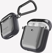 Raptic Clear Apple AirPods Hoesje Zwart