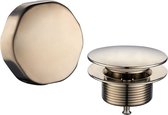Bally Knop/Plug Badoverloopcombinatie Geborsteld Staal