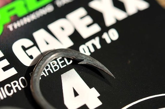 Korda Wide Gape XX - Haakmaat 4 - Zwart van Korda — afbeelding 4