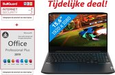 Lenovo IdeaPad Gaming 3 - 15 inch Game laptop - AMD Ryzen 5 - Windows 10 (Gratis update Windows 11) / 12 GB RAM / 2000GB SSD / Incl. Office 2019 Pro (verloopt niet) &  Gratis BullGuard Antivi