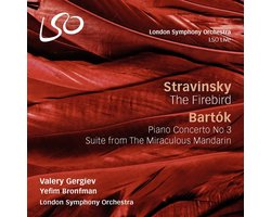 London Symphony Orchestra & Valery Gergiev - The Firebird | Piano Concerto No 3 | Suite From The Miraculous Mandarin (2 CD)