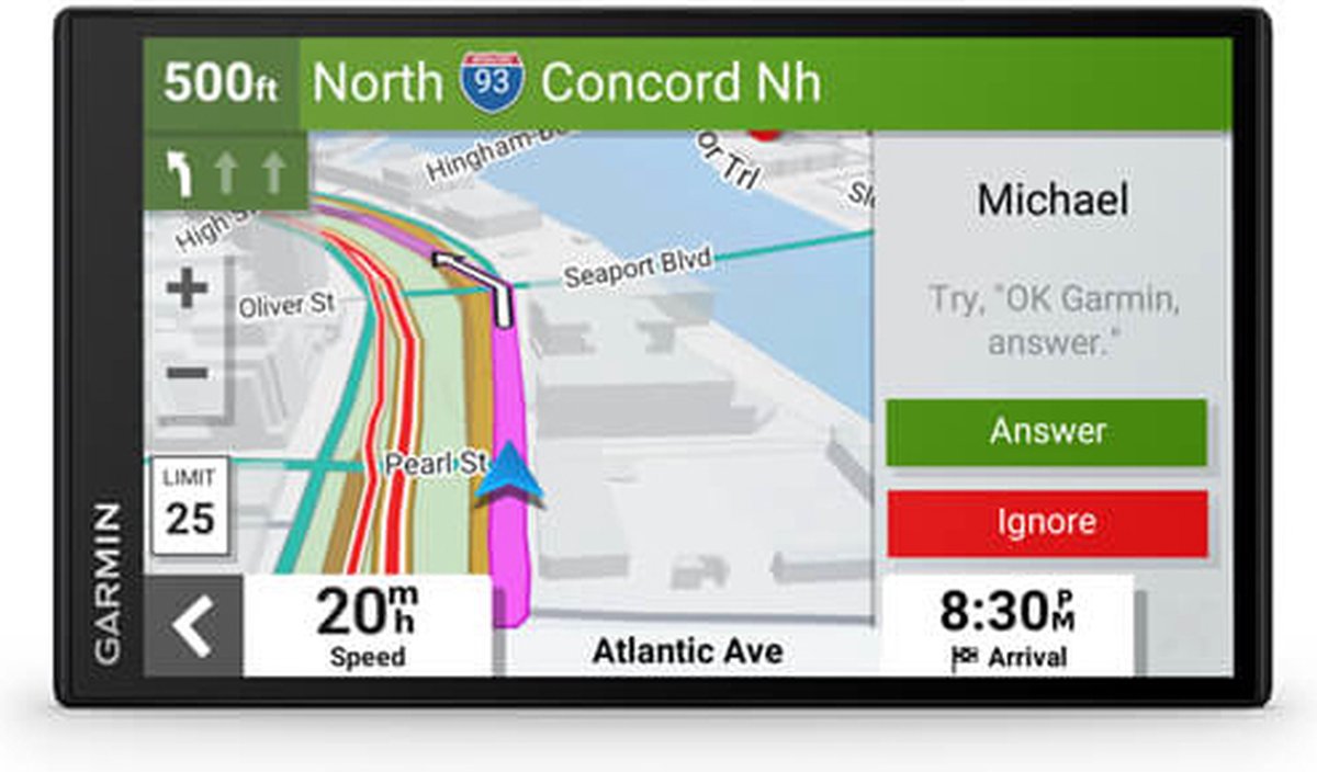 Garmin DriveSmart 76 - Navigatiesysteem Auto - Spraakbesturing - Smartphone meldingen - 7 inch scherm - Europa thumbnail 7