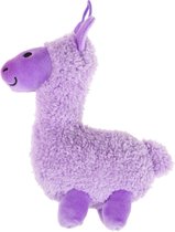 Lg-imports Knuffellama Pluche 16 Cm Paars