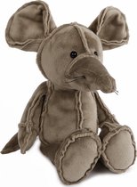 Take Me Home Knuffel Muis Junior 26 Cm Pluche Grijs