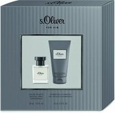 S. Oliver for Him Duo set - (EDT 30ml/DG 75ml)