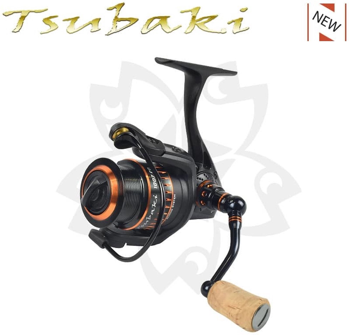Sakura Molen Tsubaki Trout Game Spinning Reel 2507FD BB6+1 - 245gr + Extra Spoel