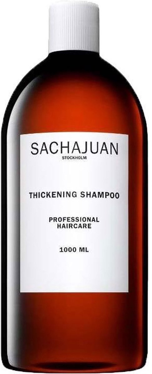 SachaJuan Thickening Shampoo 1000 ml - Normale shampoo vrouwen - Voor Alle haartypes