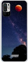 6F hoesje - geschikt voor Xiaomi Redmi Note 10 5G -  Transparant TPU Case - Full Moon #ffffff