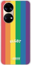 6F hoesje - geschikt voor Huawei P50 -  Transparant TPU Case - #LGBT - #LGBT #ffffff