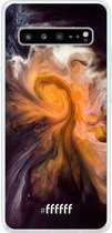 6F hoesje - geschikt voor Samsung Galaxy S10 5G -  Transparant TPU Case - Crazy Space #ffffff