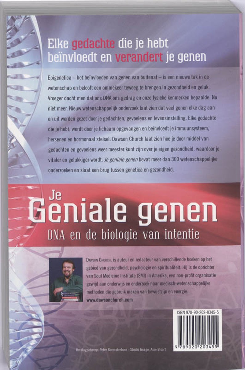 Je geniale genen - back cover