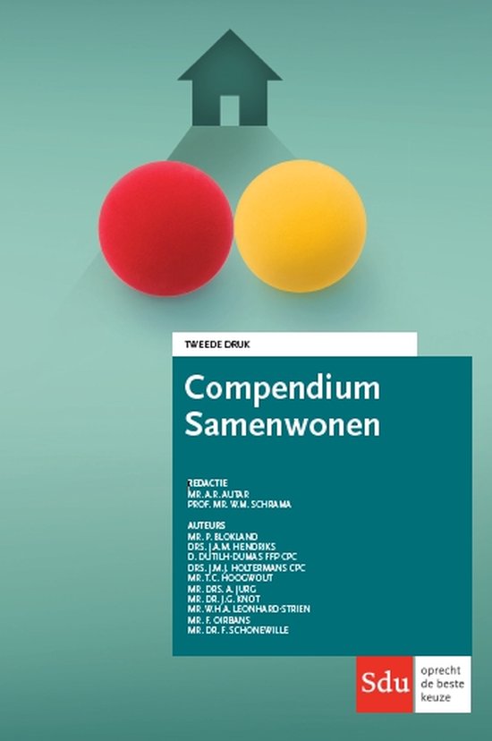 Compendium Samenwonen 2018 - cover