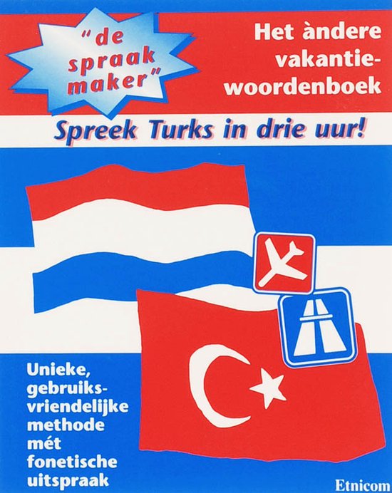 De spraakmaker Nederlands Turks - cover