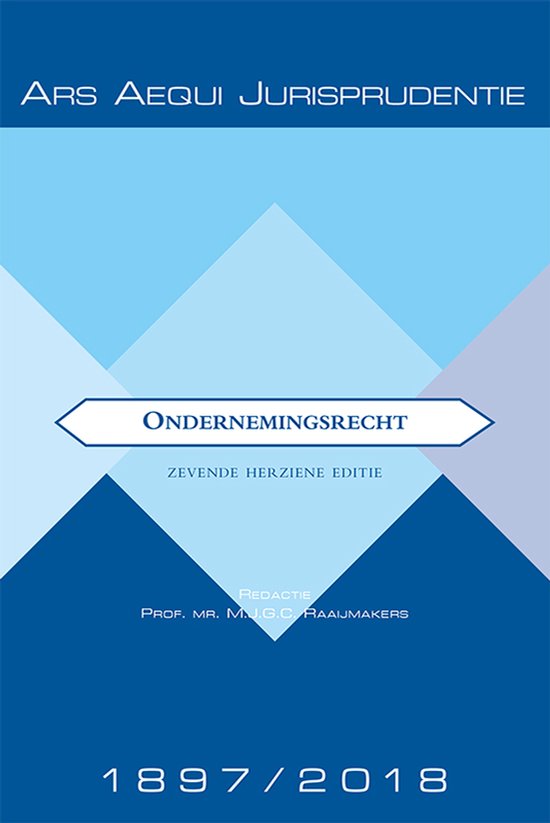 Ars Aequi Jurisprudentie - Ondernemingsrecht 1897-2018 - cover
