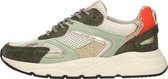 SUB55 Dames sneakers Sneakers Laag - groen - Maat 37