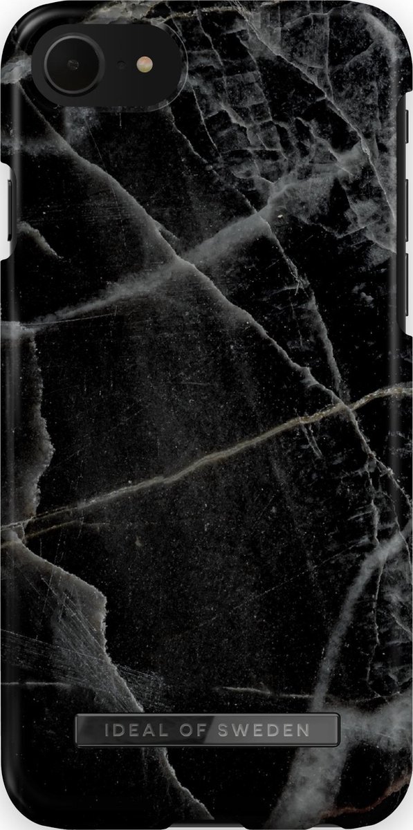 Ideal of Sweden Fashion Case iPhone 8/7/6/6s/SE Black Thunder Marble
