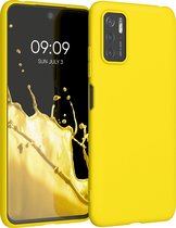 kwmobile telefoonhoesje voor Xiaomi Poco M3 Pro 5G - Hoesje voor smartphone - Back cover in stralend geel