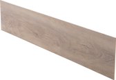 Traprenovatie stootbord | PVC toplaag | Vergrijsd eik | 100 x 18 cm