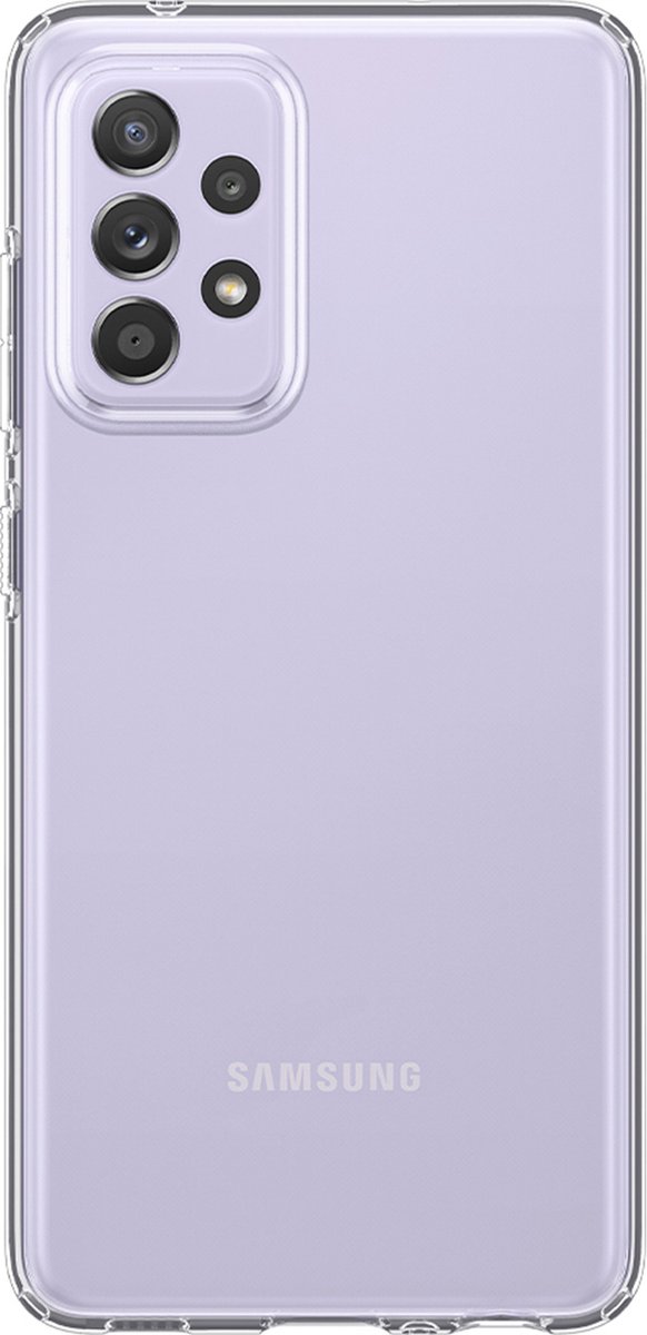 Spigen Liquid Crystal Backcover geschikt voor Samsung Galaxy A72 hoesje - Transparant