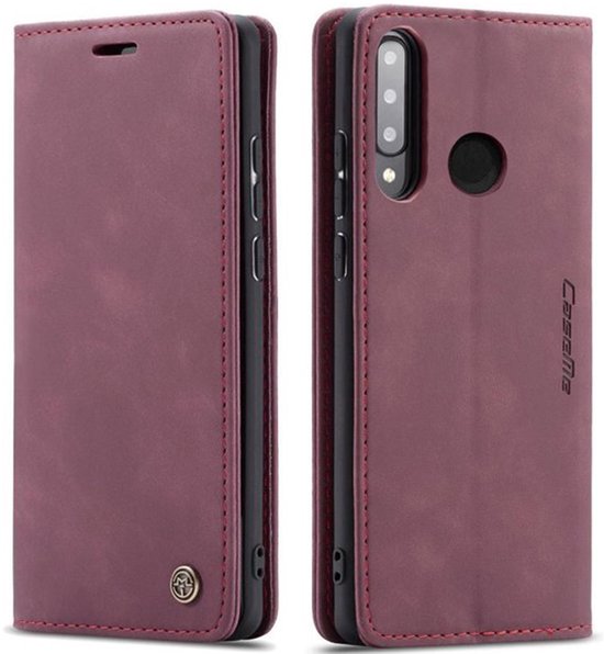 Huawei P30 Lite Case - CaseMe Book Case - Bordeaux