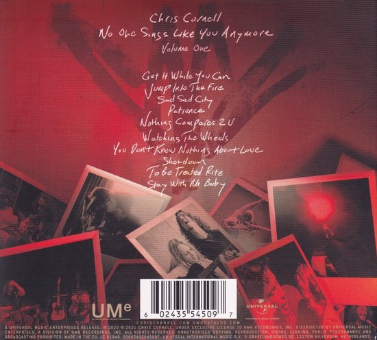 Chris Cornell - No One Sings Like You Anymore (CD), Onbekend | CD ...