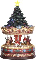 Luville - Carousel with Christmas tree on top adapter included - Kersthuisjes & Kerstdorpen