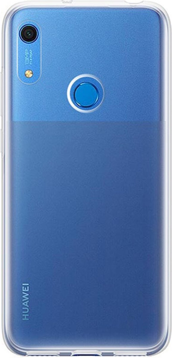 Huawei cover - TPU - transparant - voor Huawei Y6s 2020
