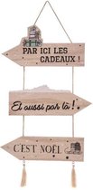 Houten cadeaubord - 50 cm