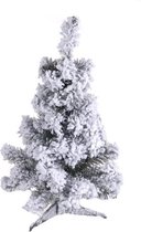Gevlokte kerstboom 45 cm