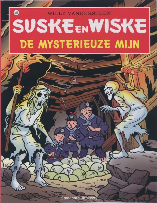Suske en Wiske 226 - De mysterieuze mijn - cover