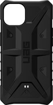 UAG - Pathfinder backcover hoes - iPhone 13 - Zwart + Lunso Tempered Glass