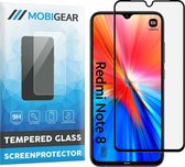 Mobigear Edge To Edge Gehard Glas Ultra-Clear Screenprotector voor Xiaomi Redmi Note 8 - Zwart