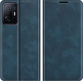 Cazy Xiaomi 11T / 11T Pro Hoesje - Portemonnee Book Case - Kunstleer - Blauw